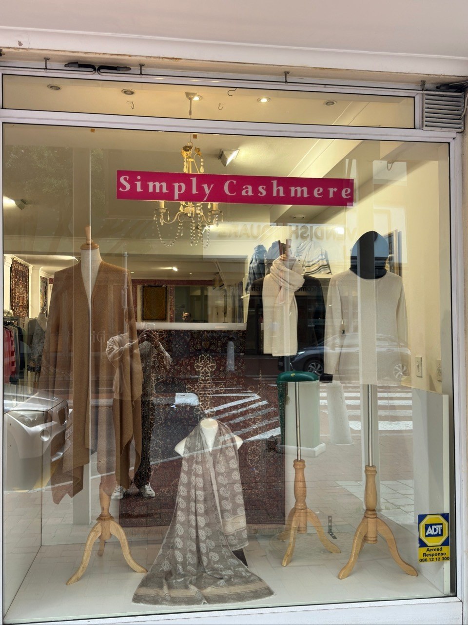 Inside the Claremont boutique